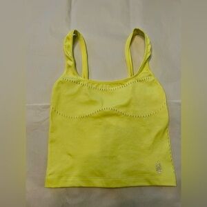 Free People Yellow Tank Top-PTP 13"
